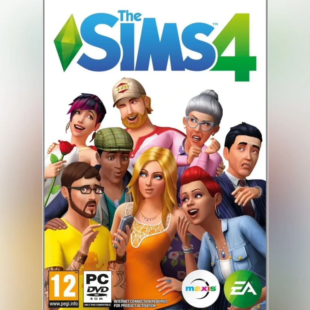 The SIMS 4 for PC 2 Disc set